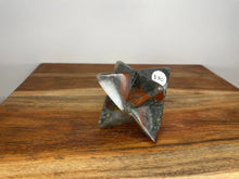 Load image into Gallery viewer, Natural Crystal African Bloodstone Merkaba Star