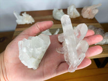 Load image into Gallery viewer, Natural Clear Quartz Crystal Cluster Mineral Specimen Healing