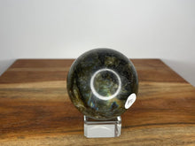 Load image into Gallery viewer, Strength Labradorite Crystal Sphere