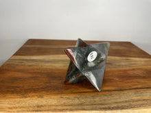 Load image into Gallery viewer, Natural Crystal African Bloodstone Merkaba Star