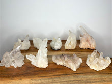Load image into Gallery viewer, Natural Clear Quartz Crystal Cluster Mineral Specimen Healing