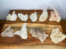 Load image into Gallery viewer, Natural Clear Quartz Crystal Cluster Mineral Specimen Healing