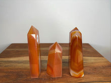 Load image into Gallery viewer, Courage Carnelian Crystal Point