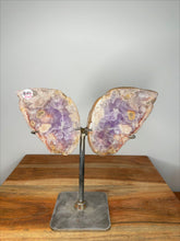 Load image into Gallery viewer, Purple Amethyst Crystal Quartz Butterfly Wings