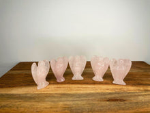 Load image into Gallery viewer, Rose Quartz Crystal Guardian Angel