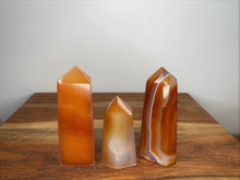 Load image into Gallery viewer, Courage Carnelian Crystal Point