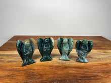 Load image into Gallery viewer, Moss Agate Healing Crystal Guardian Angel
