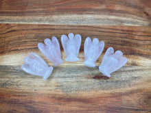 Load image into Gallery viewer, Rose Quartz Crystal Guardian Angel