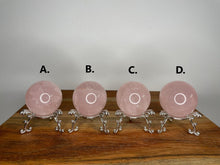 Load image into Gallery viewer, Small Natural Rose Quartz Sphere