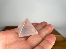 Load image into Gallery viewer, Cute Rose Quartz Pyramid