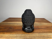 Load image into Gallery viewer, Obsidian Buddha Head Carving Sculpture