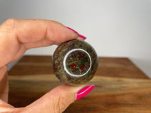 Load image into Gallery viewer, Small Dragon Blood Jasper Crystal Sphere