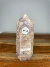 Load image into Gallery viewer, High Quality 6 Sided Pink Amethyst Point