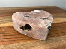 Load image into Gallery viewer, Pink Amethyst Crystal Love Heart