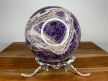 Load image into Gallery viewer, XXL Dream Amethyst Crystal Sphere
