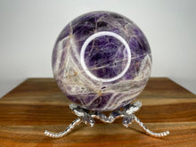Load image into Gallery viewer, XXL Dream Amethyst Crystal Sphere