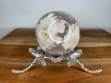 Load image into Gallery viewer, Pink Amethyst And Flower Agate Sphere Ball