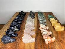 Load image into Gallery viewer, Mini Dragon Head Crystal Carving
