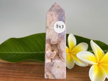 Load image into Gallery viewer, Balance Pink Amethyst Tower Point