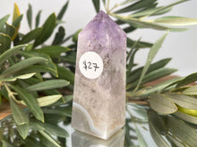 Load image into Gallery viewer, Amethyst Tower With Agate Banding
