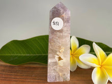 Load image into Gallery viewer, Stunning Pink Amethyst With Quartz Inclusions