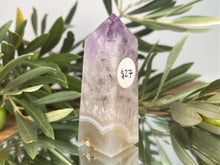 Load image into Gallery viewer, Amethyst Tower With Agate Banding