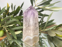Load image into Gallery viewer, Amethyst Tower With Agate Banding