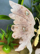 Load image into Gallery viewer, High Quality Dark Pink Amethyst Butterfly Wings