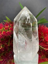 Load image into Gallery viewer, Transparent Clear Quartz Natural Crystal Tower Point