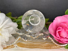 Load image into Gallery viewer, Super Clear Quartz Sphere Amplify Your Energy & Clarity
