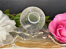 Load image into Gallery viewer, Super Clear Quartz Sphere Amplify Your Energy & Clarity