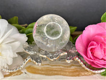 Load image into Gallery viewer, Super Clear Quartz Sphere Amplify Your Energy & Clarity