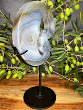 Load image into Gallery viewer, Fairy Moon Crystal Agate Carving Décor