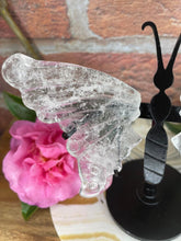 Load image into Gallery viewer, High Quality Transparent Clear Quartz Butterfly Wings