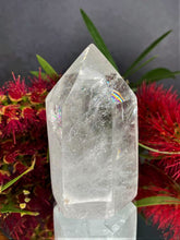 Load image into Gallery viewer, Clear Quartz Meditation Crystal Tower Point