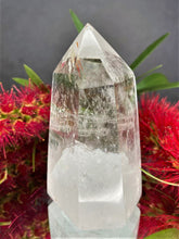 Load image into Gallery viewer, Transparent Clear Quartz Natural Crystal Tower Point