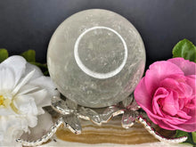 Load image into Gallery viewer, Clarity & Focus Clear Quartz Sphere