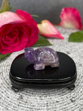 Load image into Gallery viewer, Amethyst Tortoise Crystal Carving
