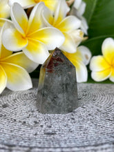 Load image into Gallery viewer, Pretty Garden Quartz Lodolite Crystal Tower Point
