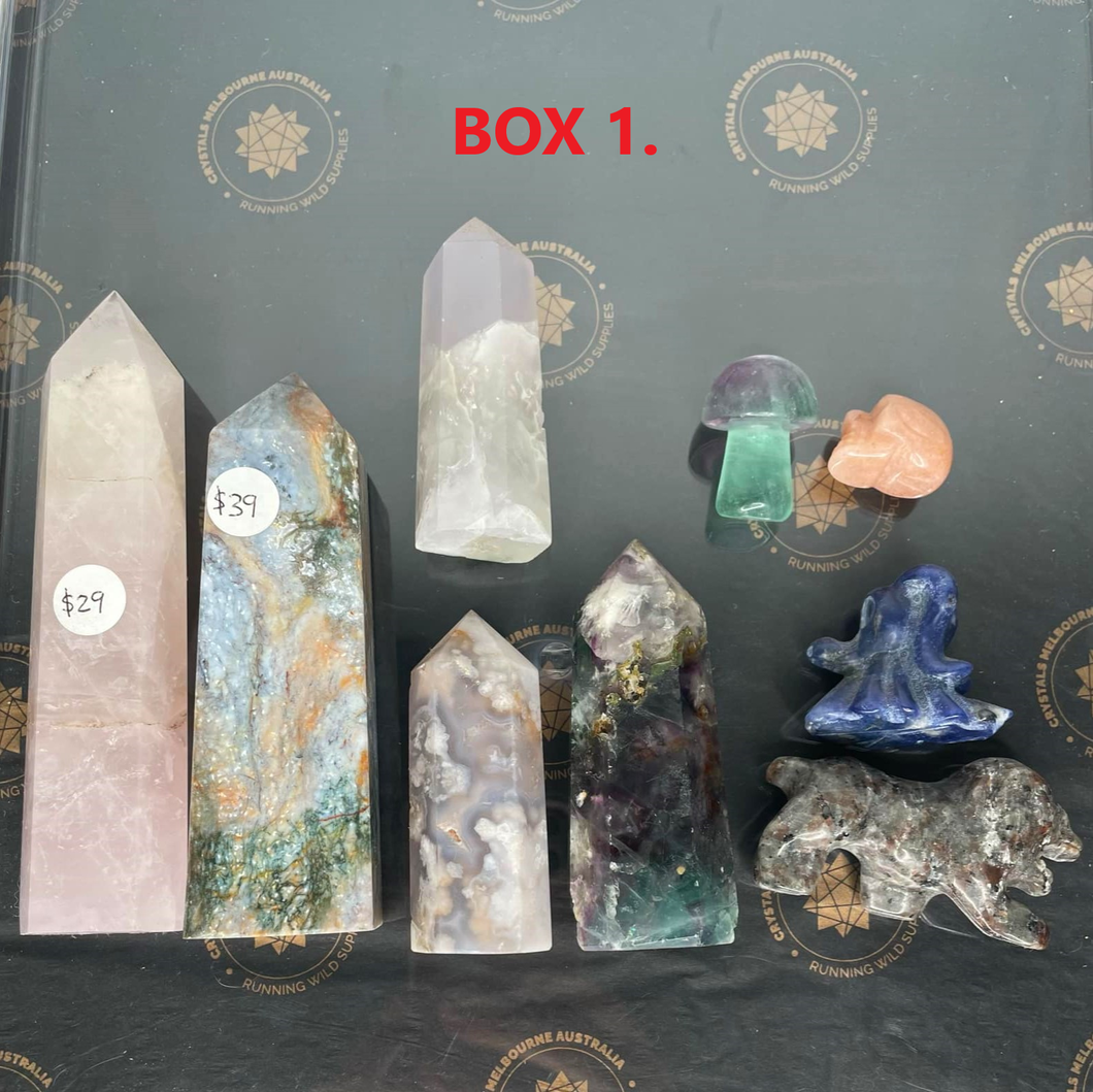 Discount Crystal Box – Perfectly Imperfect Treasures! (RRP $100, Now $50)