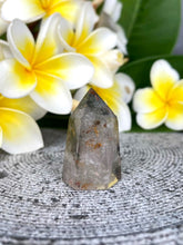 Load image into Gallery viewer, Growth Garden Quartz Lodolite Crystal Tower Point
