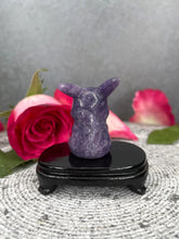 Load image into Gallery viewer, Stunning Lepidolite Crystal Pikachu Carving
