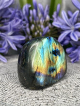 Load image into Gallery viewer, Cute Labradorite Crystal Freeform With Rainbow Flash
