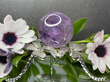 Load image into Gallery viewer, Tranquil Amethyst Quartz Crystal Sphere
