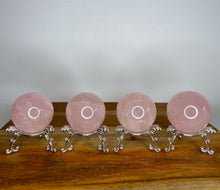 Load image into Gallery viewer, Small Natural Rose Quartz Sphere
