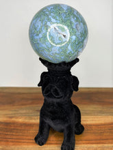 Load image into Gallery viewer, Stunning Blue Moss Agate Sphere Ball
