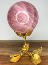 Load image into Gallery viewer, XXL High Quality Natural Rose Quartz Crystal Sphere Ball

