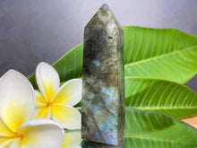 Load image into Gallery viewer, Chakra Healing Labradorite Crystal Tower
