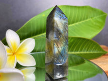 Load image into Gallery viewer, Healing Labradorite Crystal Tower Point
