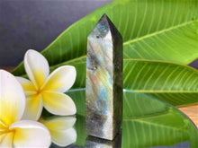 Load image into Gallery viewer, Healing Labradorite Crystal Tower Point
